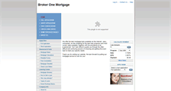 Desktop Screenshot of brokeronemortgage.com